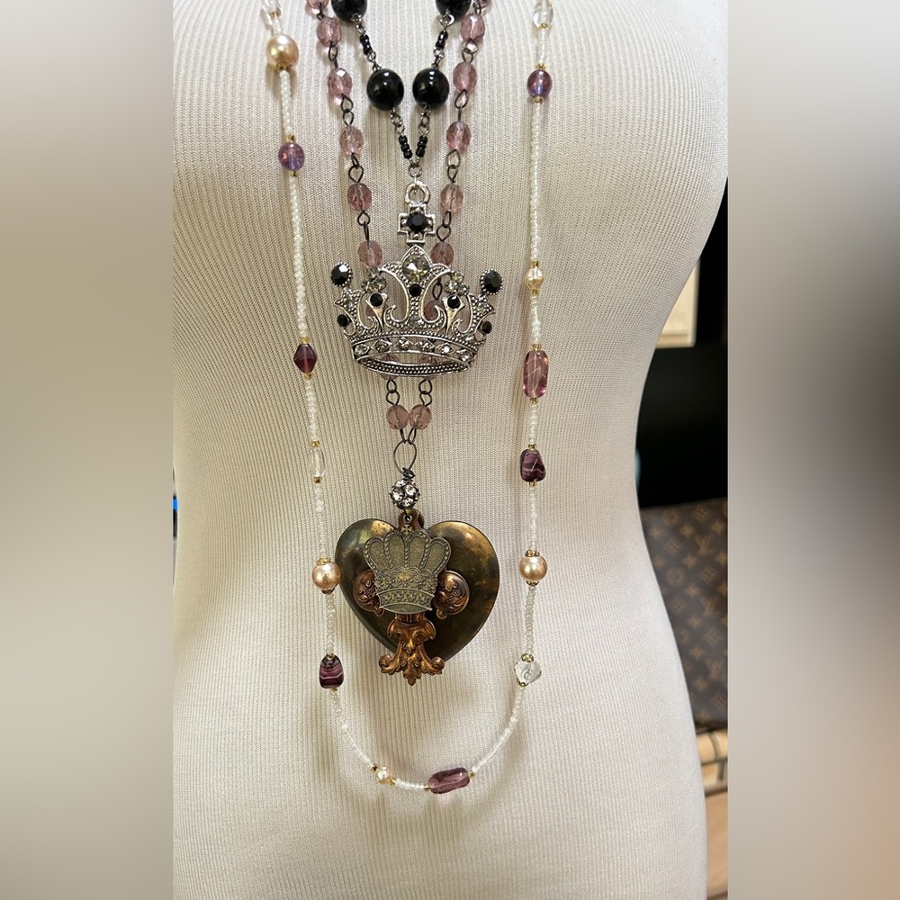 Three beautiful separate necklaces